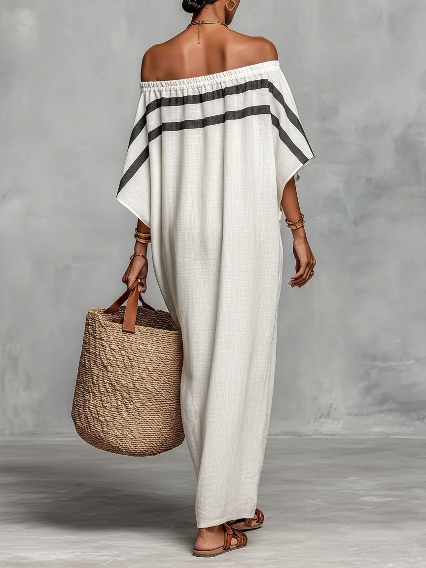 Victoria - Linen Maxi Dress