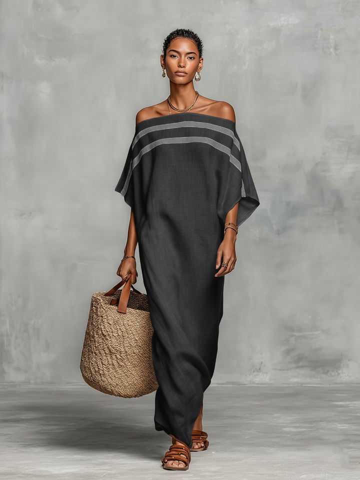 Victoria - Linen Maxi Dress