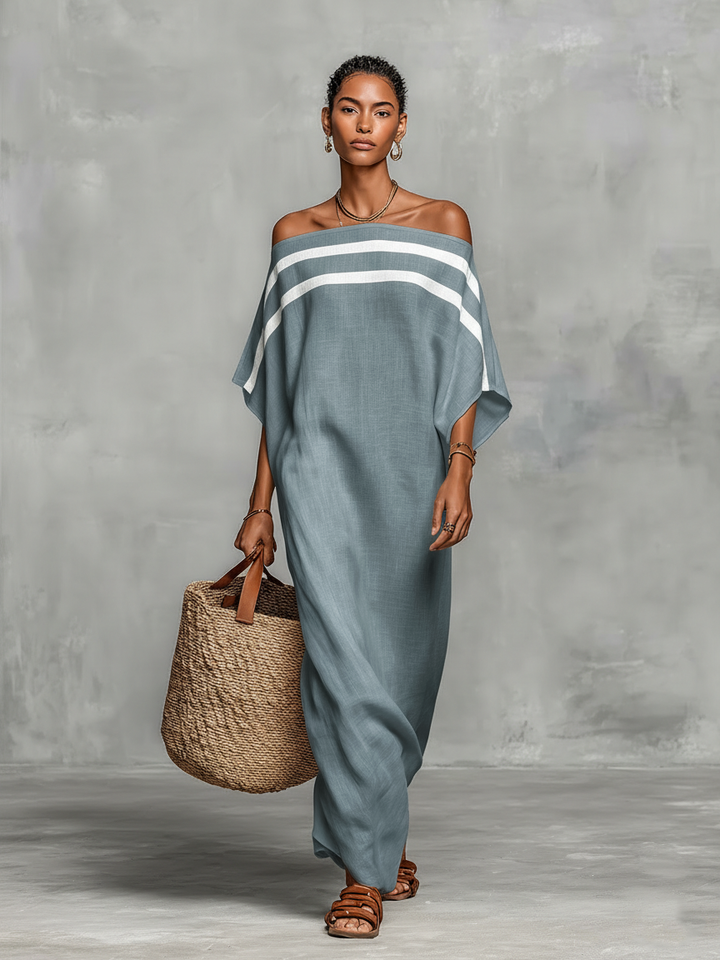Victoria - Linen Maxi Dress