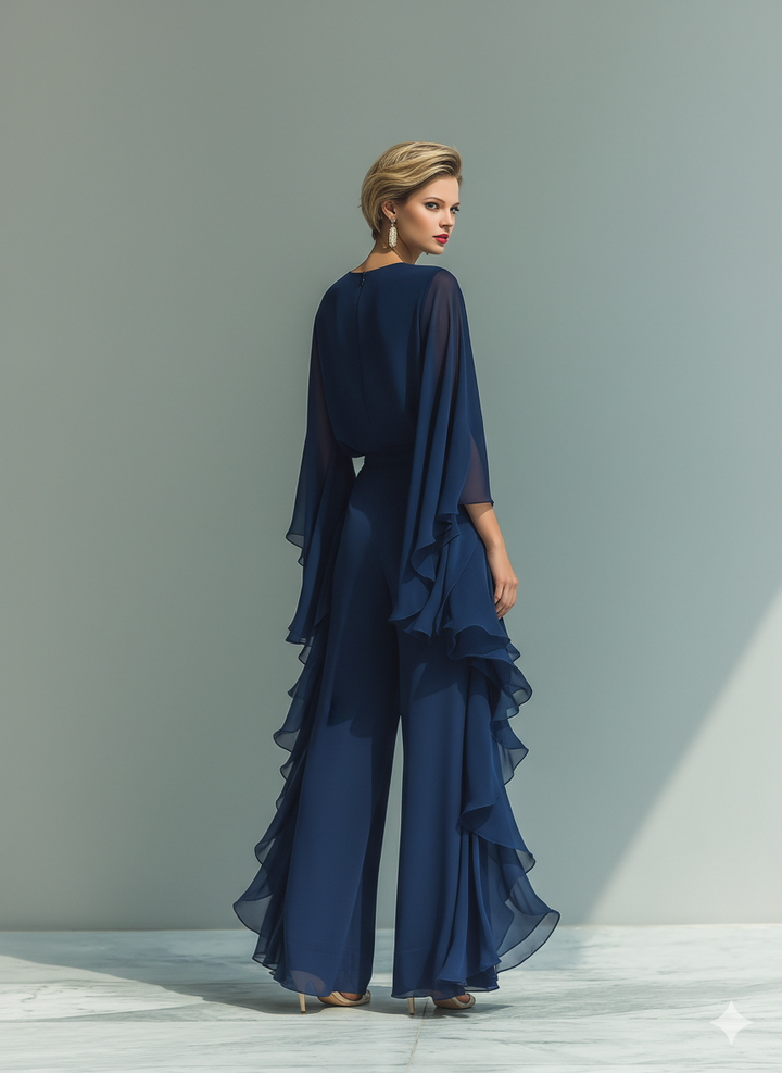 Eleanor - Chiffon Ruffle Set