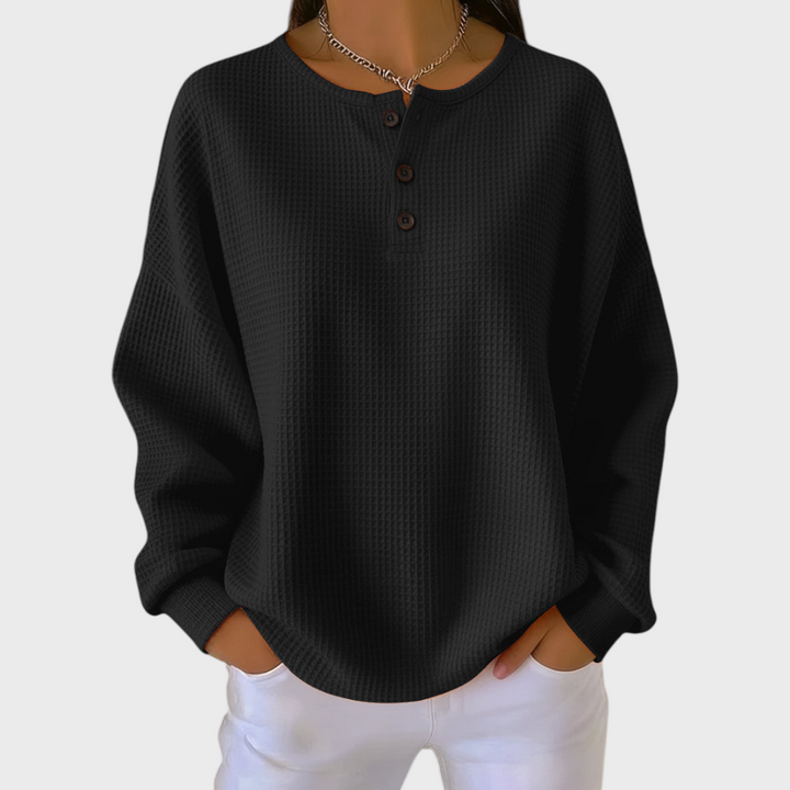 Iris | Waffle Knit Jumper