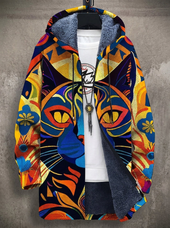 Alice | Painted Knitted Coat
