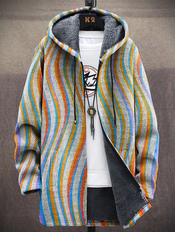Isla | Art-Inspired Knitted Coat