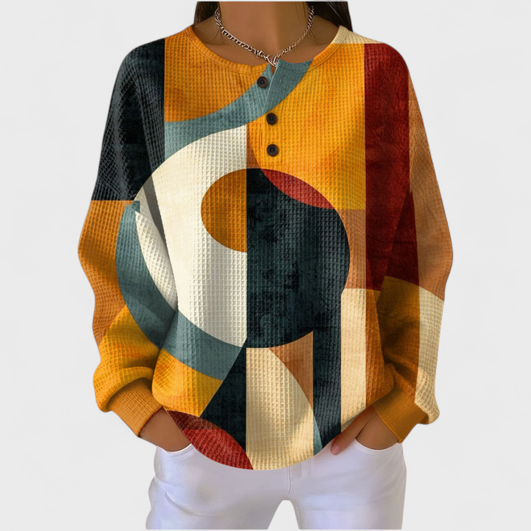 Sanne | Geometric Knit Pattern
