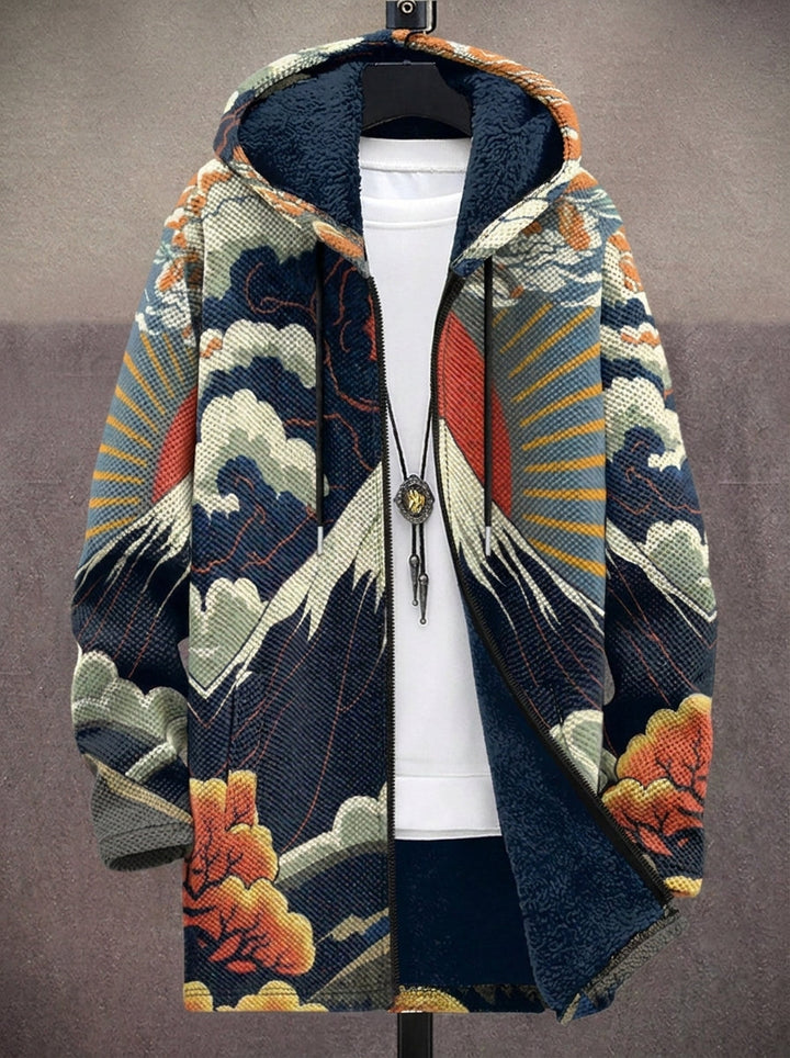 Evie | Canvas Print Coat