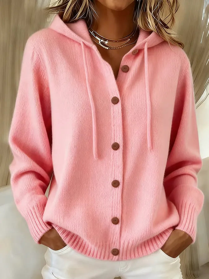 Victoire - Hooded Relaxed Cardigan