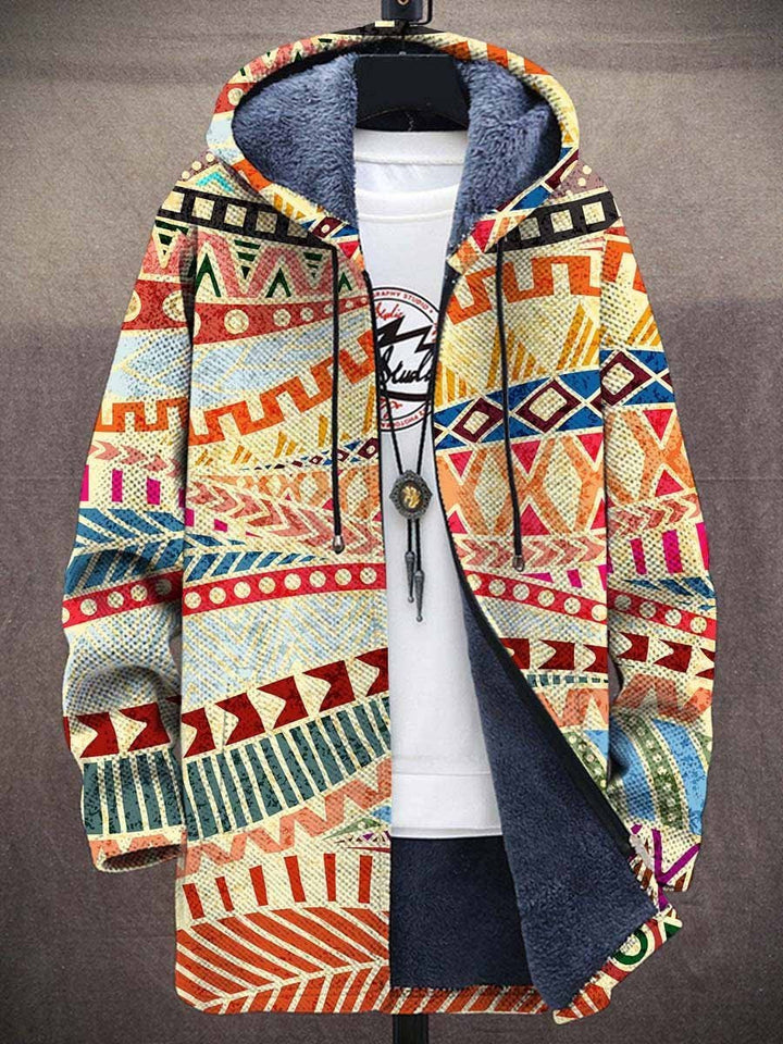 Daisy | Patterned Knitted Coat