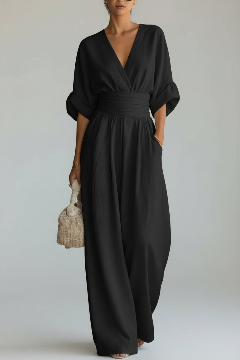 Isabela - V-Neck Maxi Dress