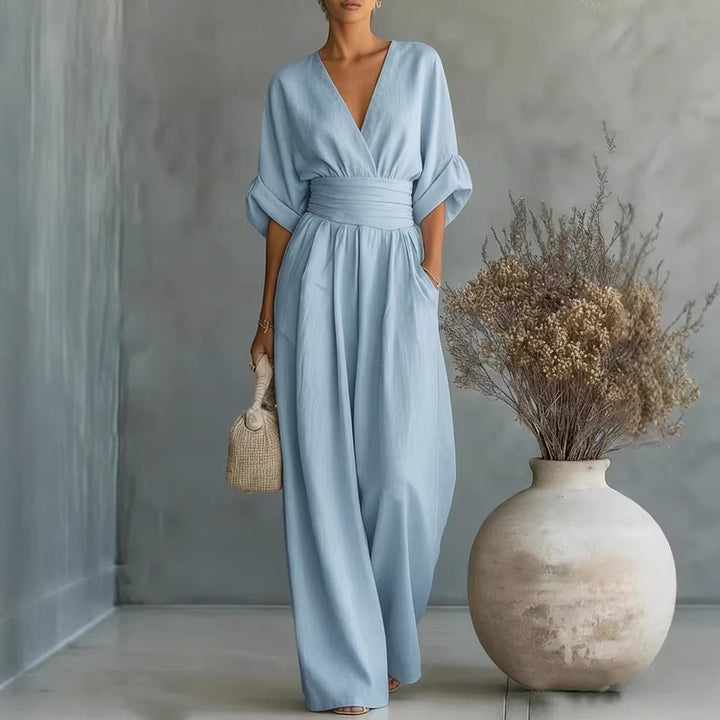 Isabela - V-Neck Maxi Dress
