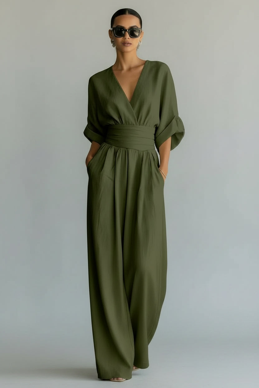 Isabela - V-Neck Maxi Dress