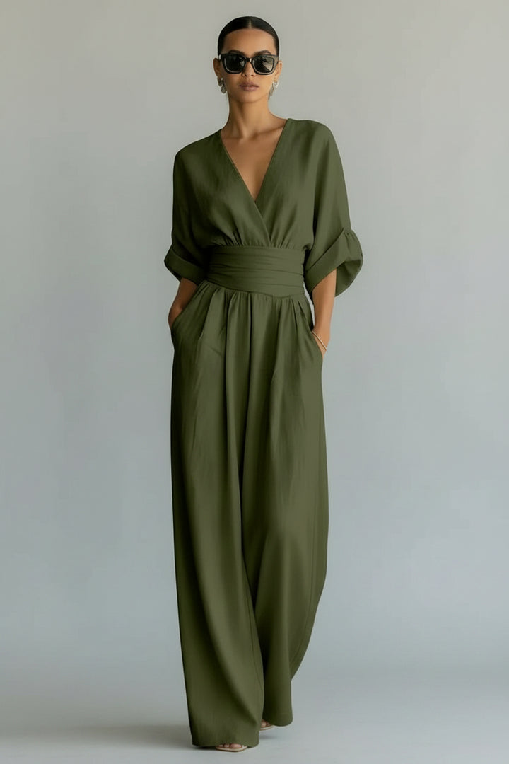 Isabela - V-Neck Maxi Dress
