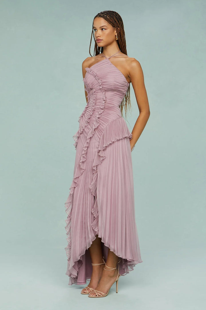 Eleanor - Spiral Ruffle Dress