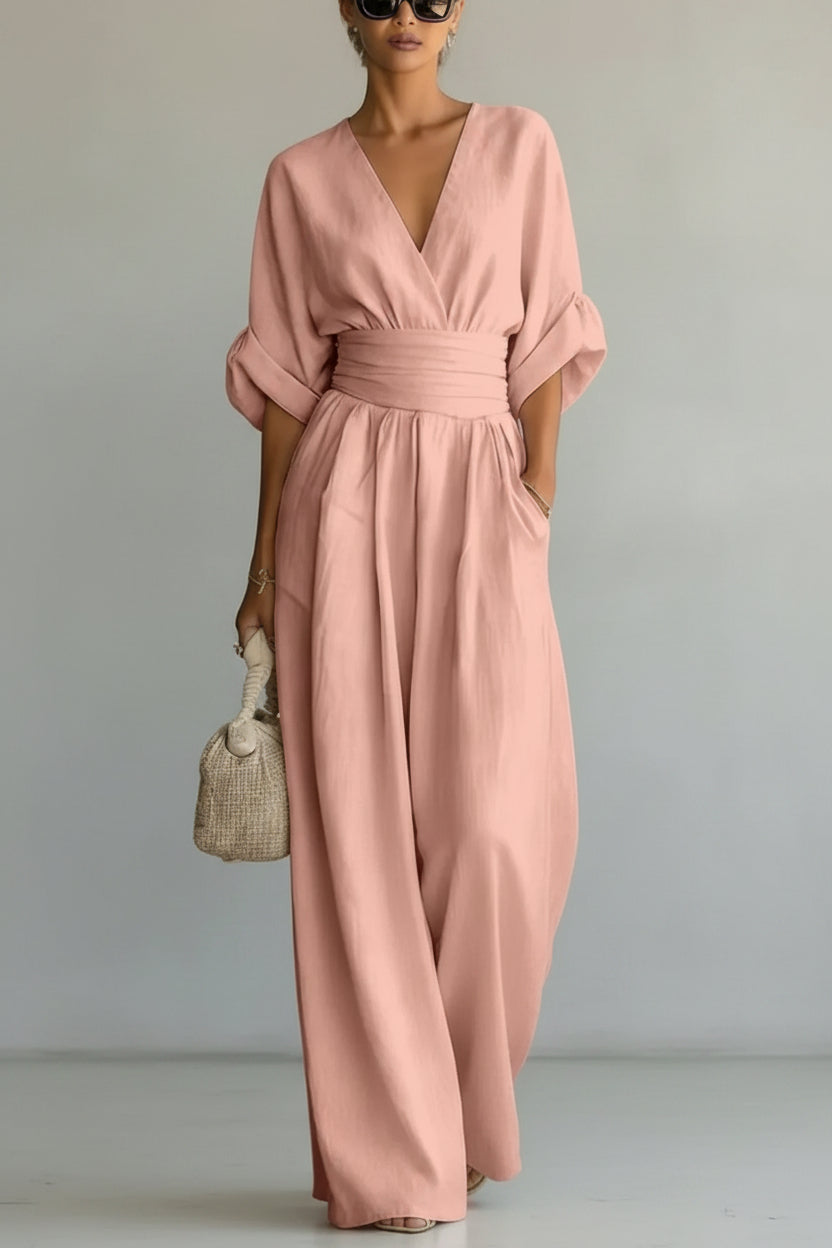 Isabela - V-Neck Maxi Dress