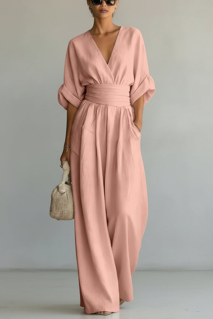 Isabela - V-Neck Maxi Dress