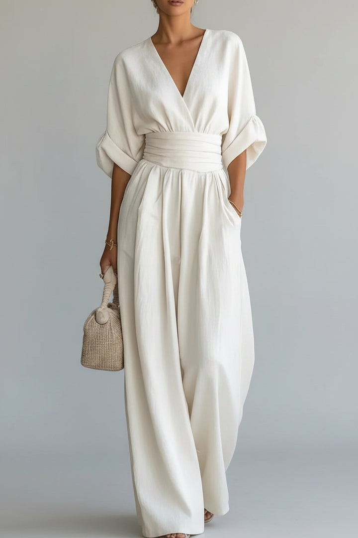 Isabela - V-Neck Maxi Dress