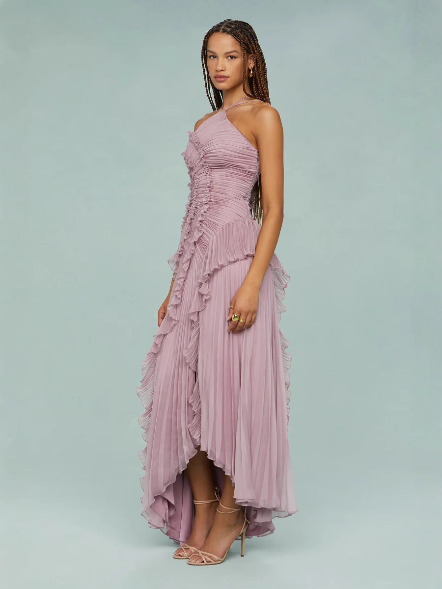 Eleanor - Spiral Ruffle Dress