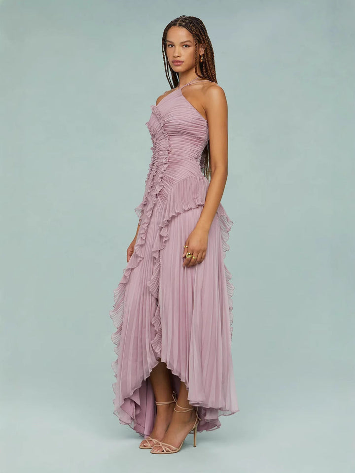 Eleanor - Spiral Ruffle Dress
