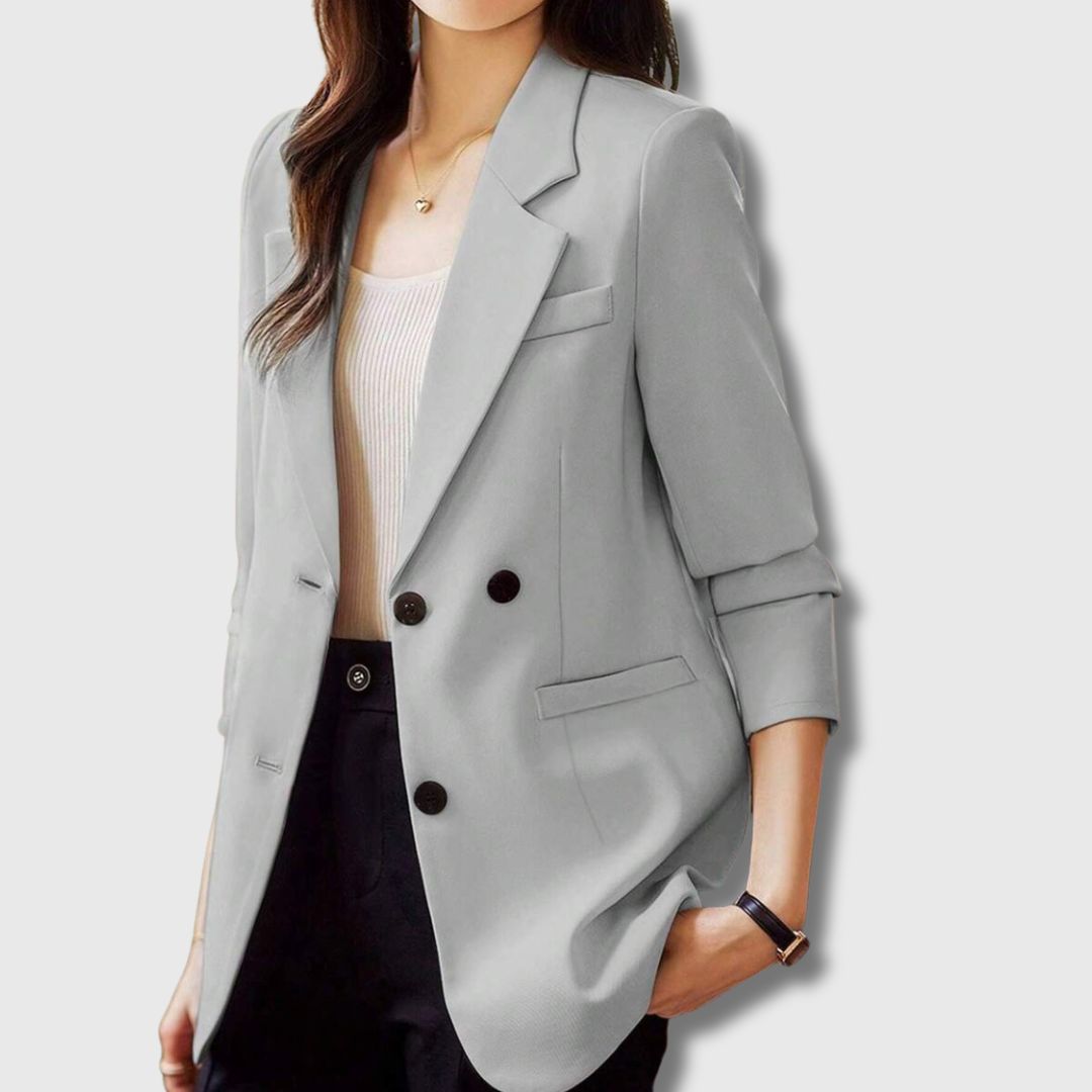 Sofia - Casual Longline Blazer