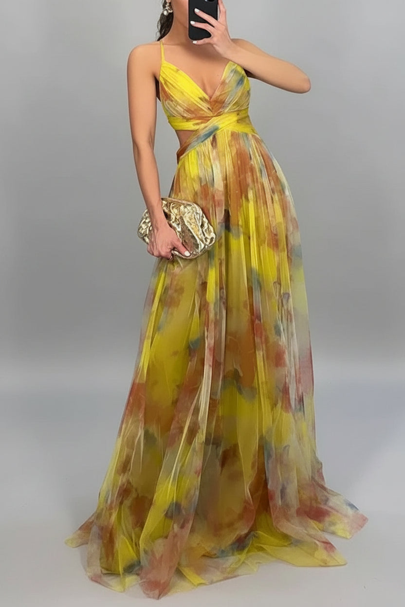Marbella - Floral Maxi Dress