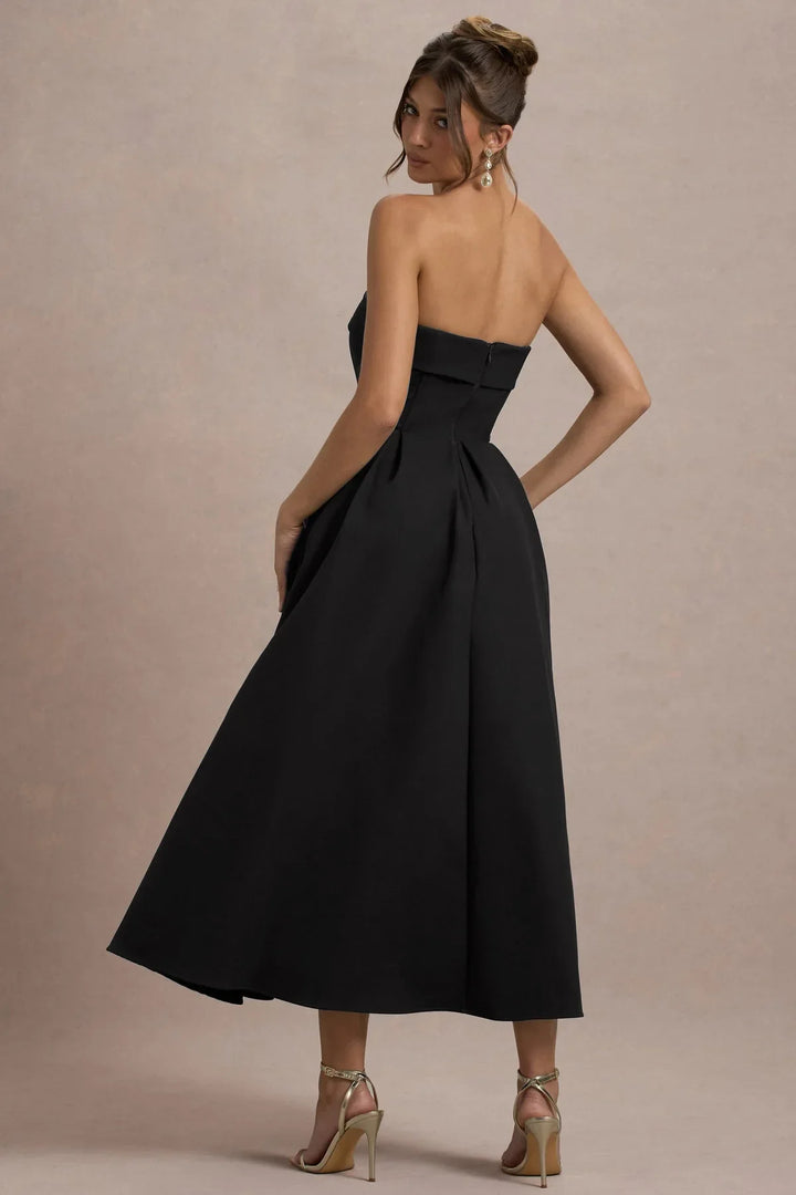 Evelyn - Off-Shoulder Elegant Dress