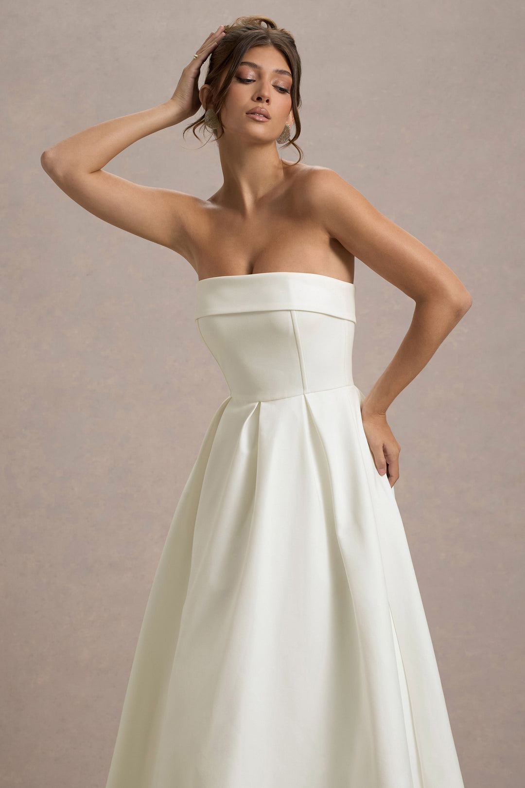 Evelyn - Off-Shoulder Elegant Dress