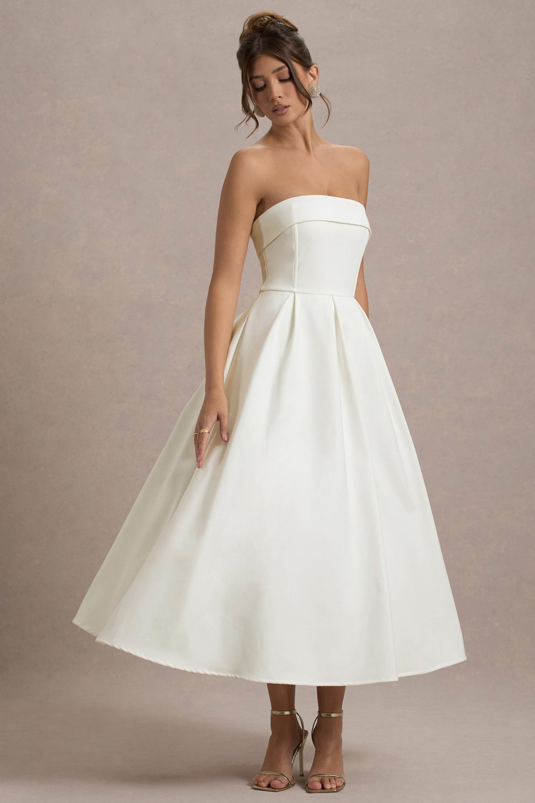 Evelyn - Off-Shoulder Elegant Dress