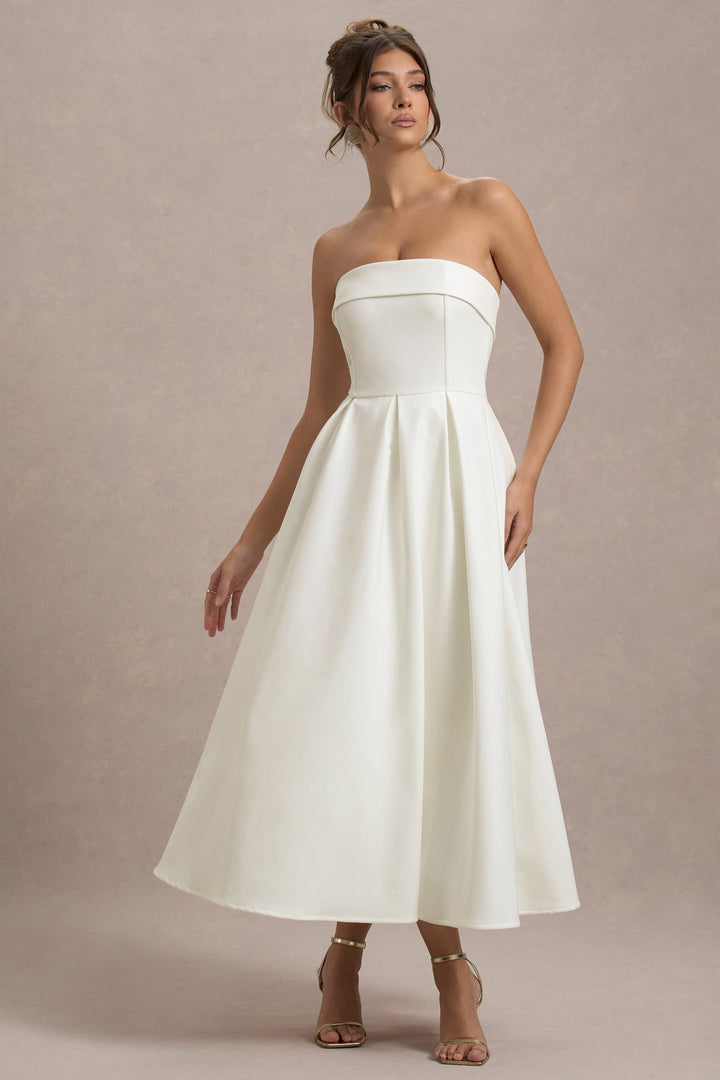 Evelyn - Off-Shoulder Elegant Dress