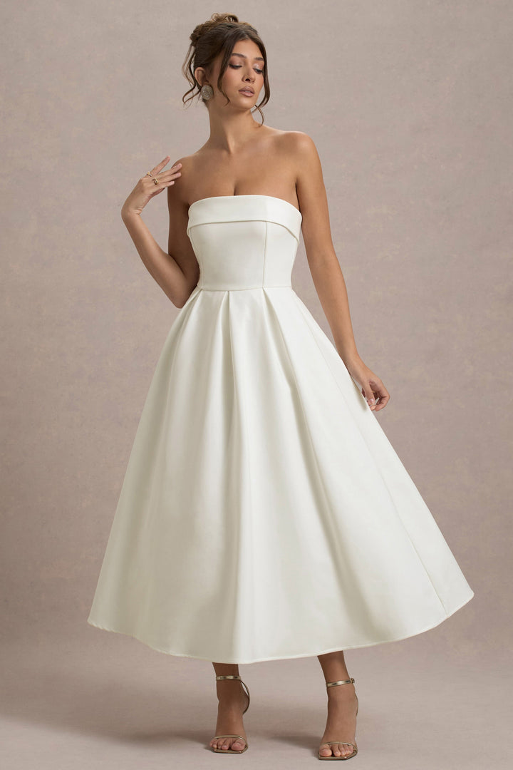 Evelyn - Off-Shoulder Elegant Dress