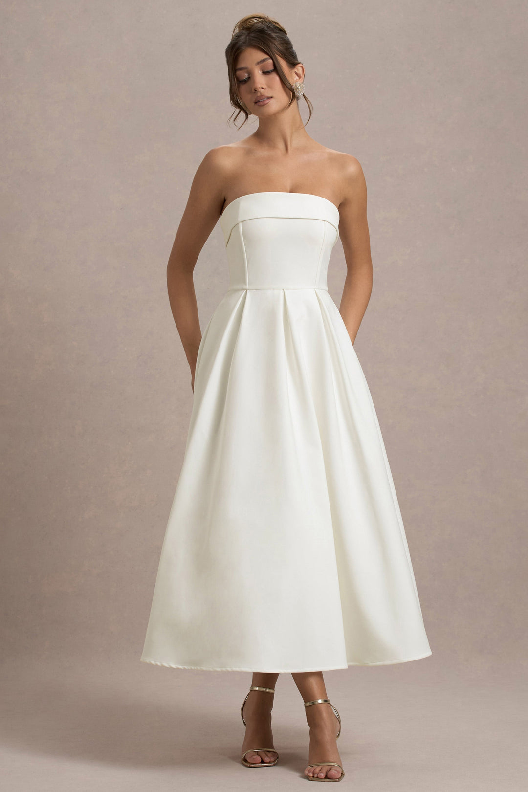 Evelyn - Off-Shoulder Elegant Dress