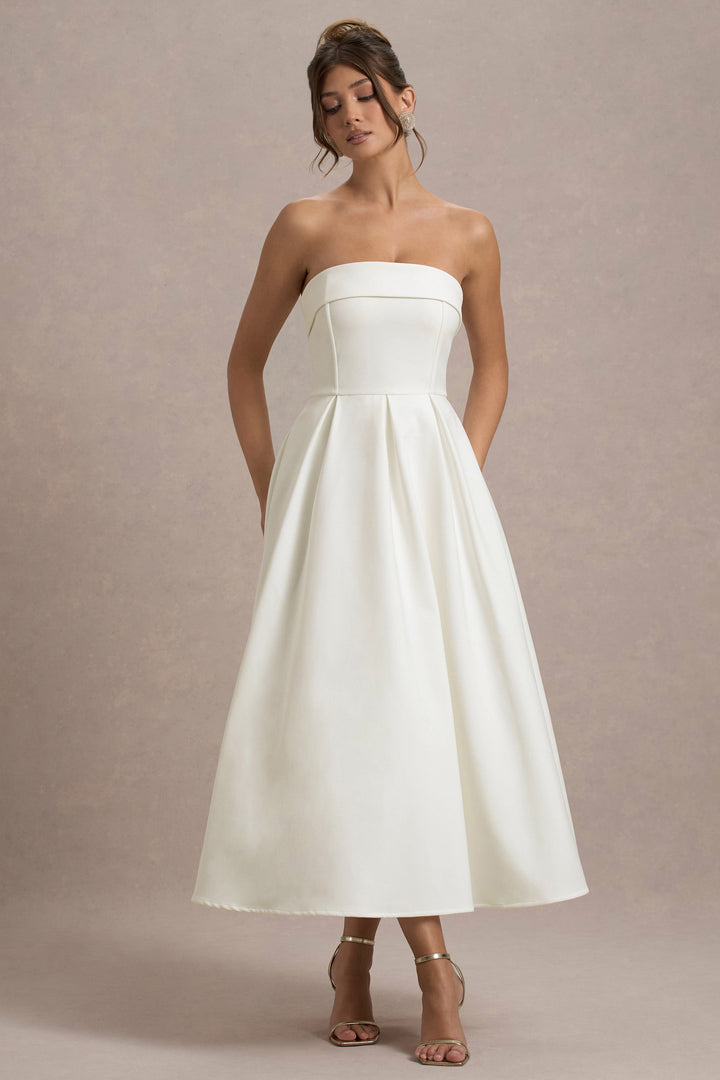 Evelyn - Off-Shoulder Elegant Dress