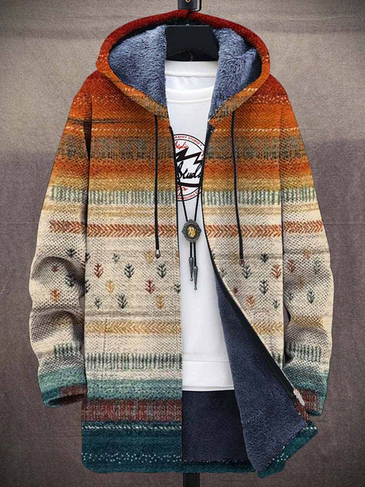 Agatha | Painterly Knitted Coat