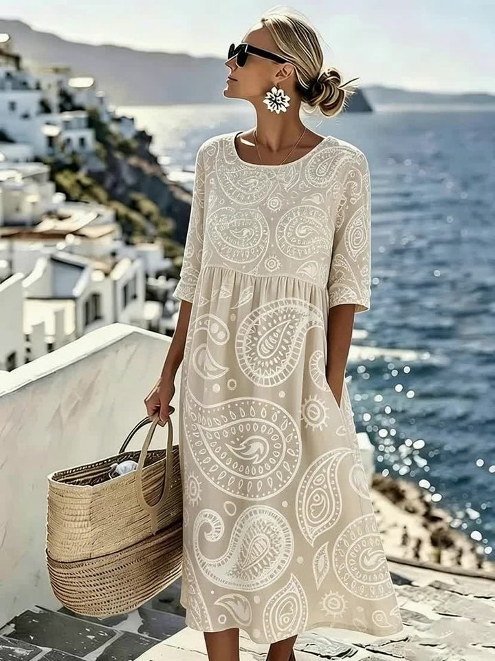 Amelie - Paisley Breeze Dress