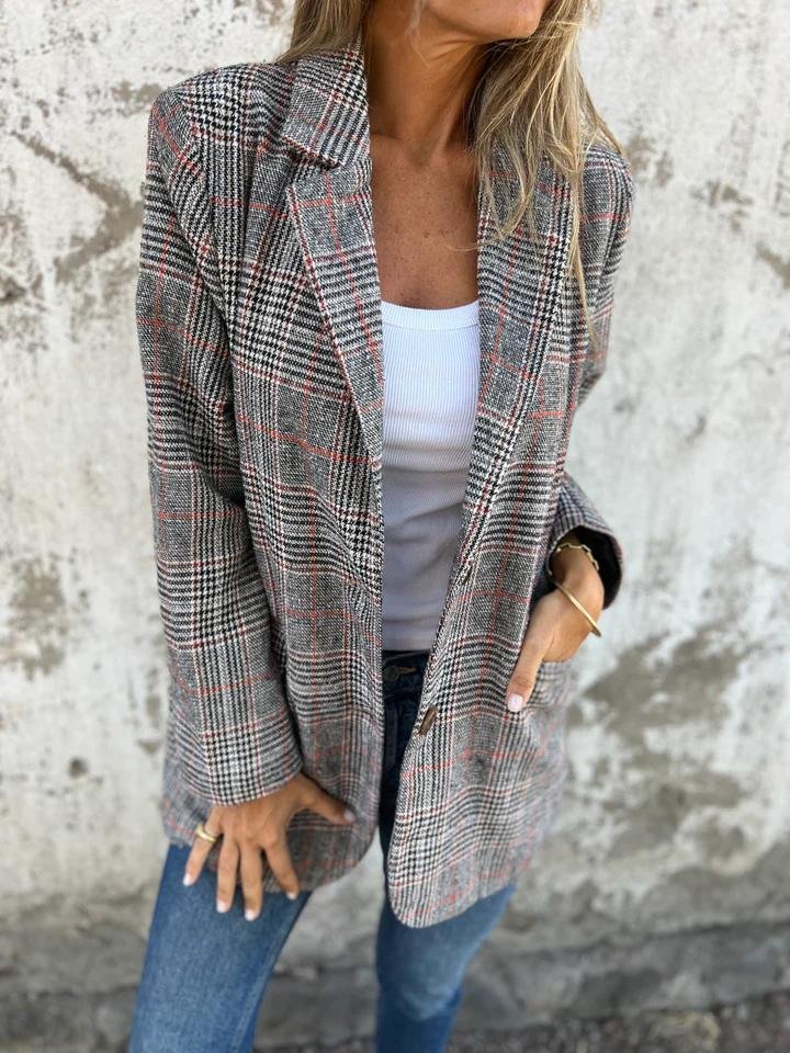 Milly - Check Refined Blazer