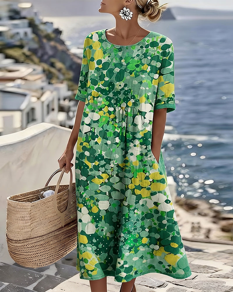 Elena - Floral Summer Dress