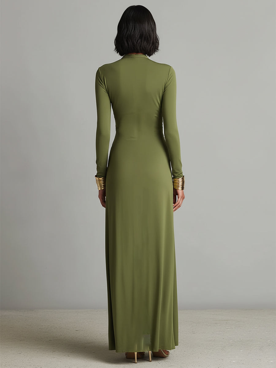 Amelia - Silk Maxi Dress