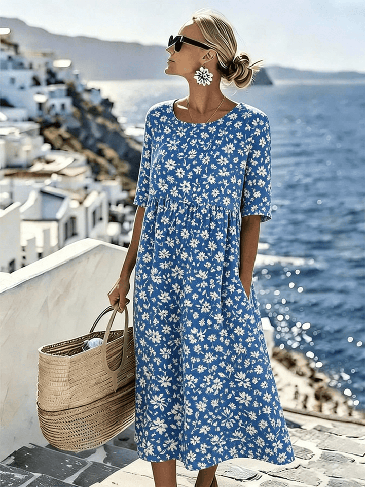 Grace - Elegant Floral Summer Dress