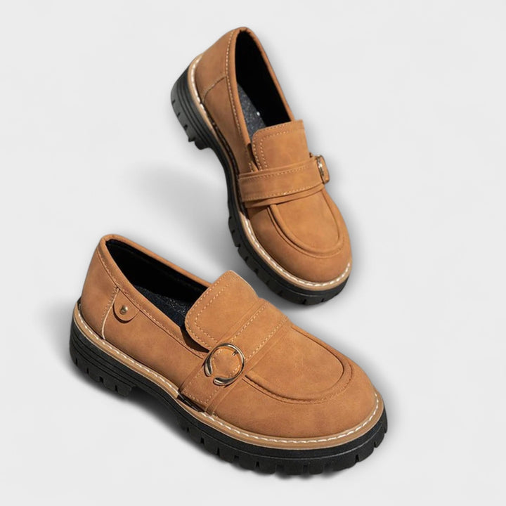 Lora™ | Round Toe Casual Moccasins