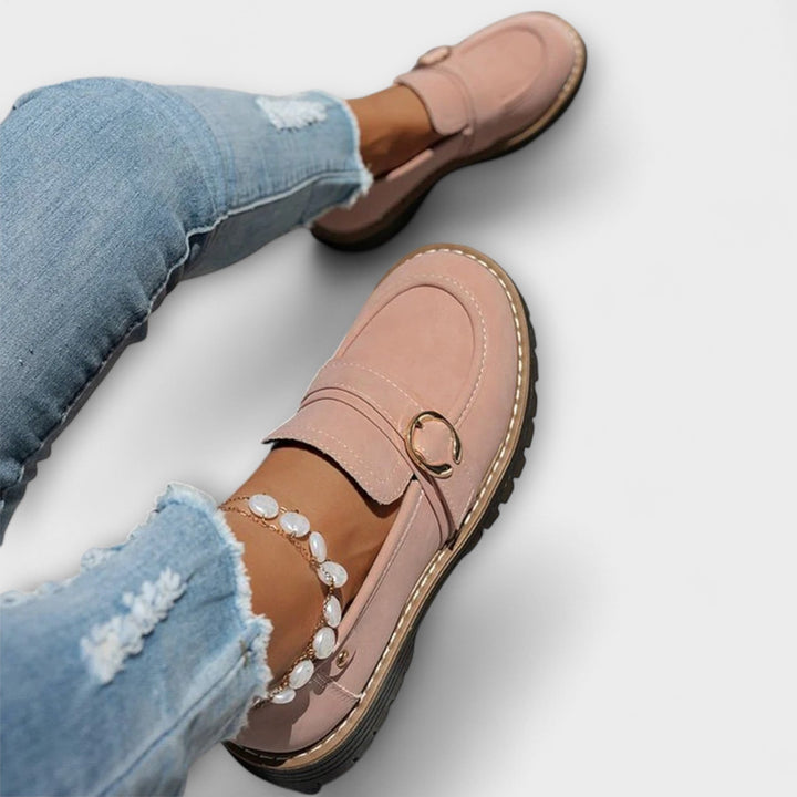 Lora™ | Round Toe Casual Moccasins