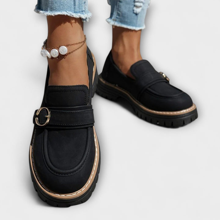 Lora™ | Round Toe Casual Moccasins