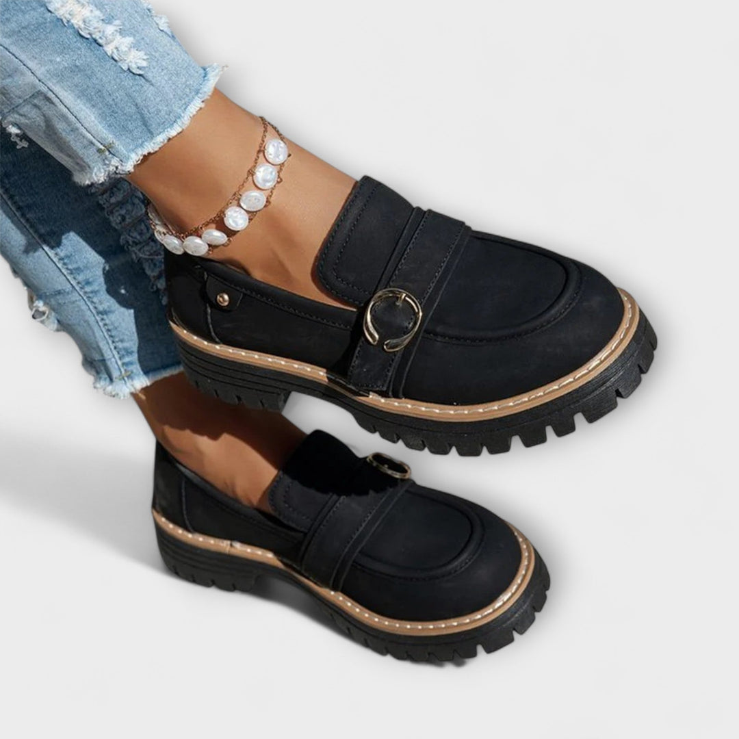 Lora™ | Round Toe Casual Moccasins