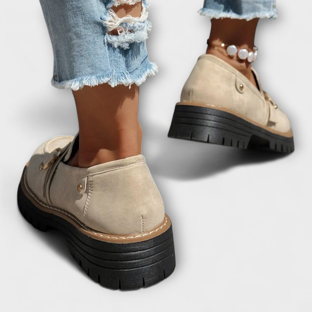 Lora™ | Round Toe Casual Moccasins