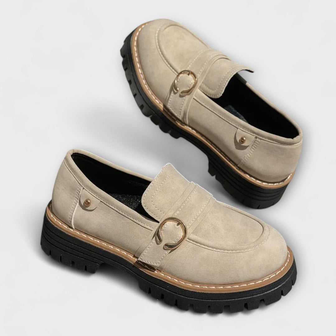 Lora™ | Round Toe Casual Moccasins