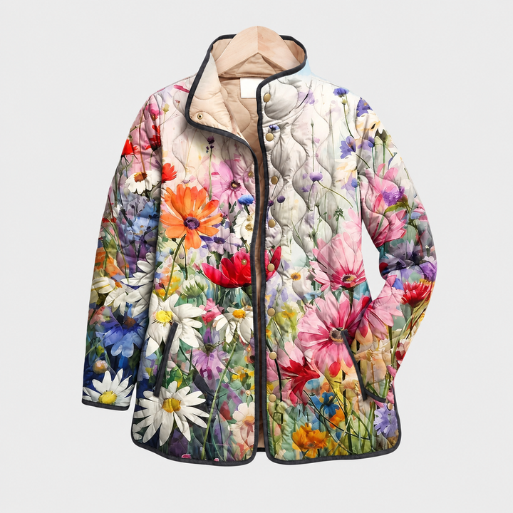 Beatrice | Wildflower Quilted Jacket