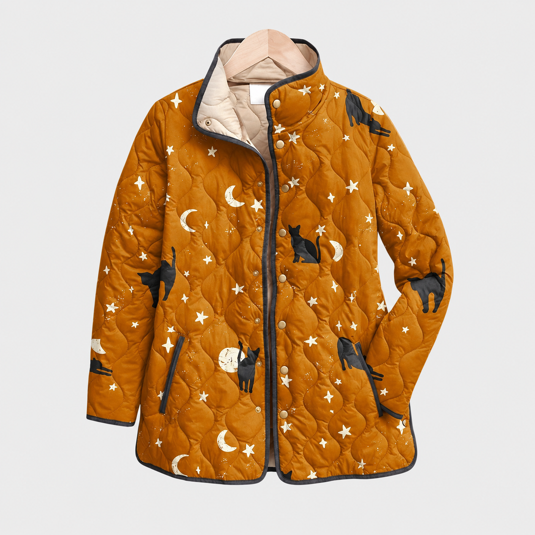 Tabitha | Cat Quilted Jacket