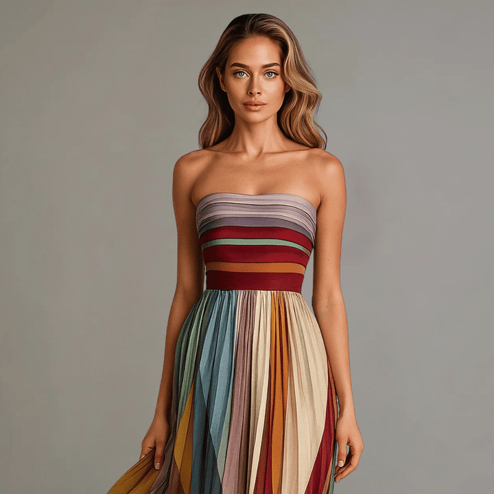 Grace - Colourful Maxi Dress