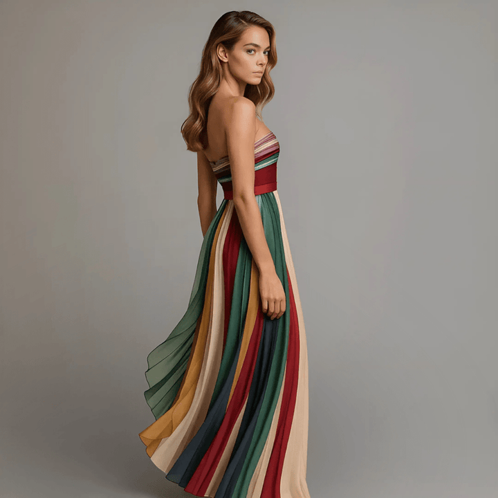 Grace - Colourful Maxi Dress