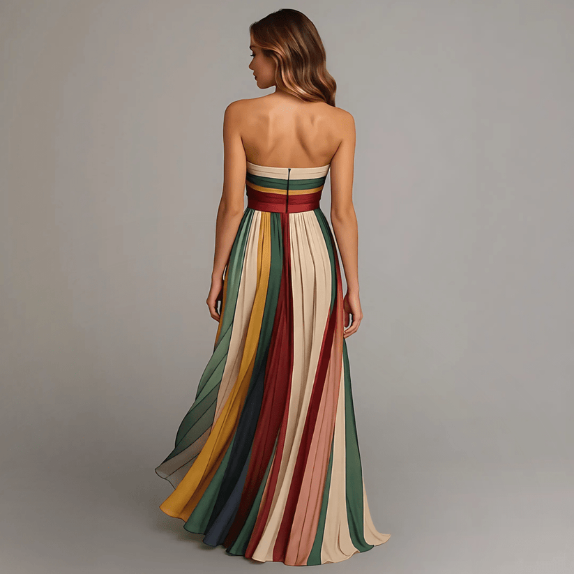 Grace - Colourful Maxi Dress