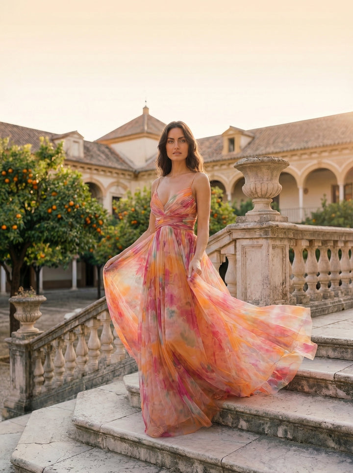 Marbella - Floral Maxi Dress