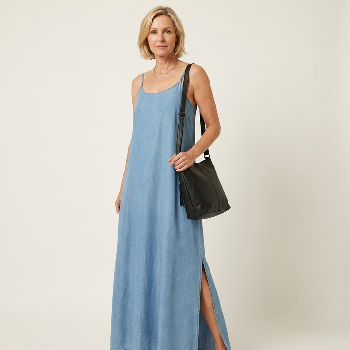 Azure | Maxi Dress with Side Slit