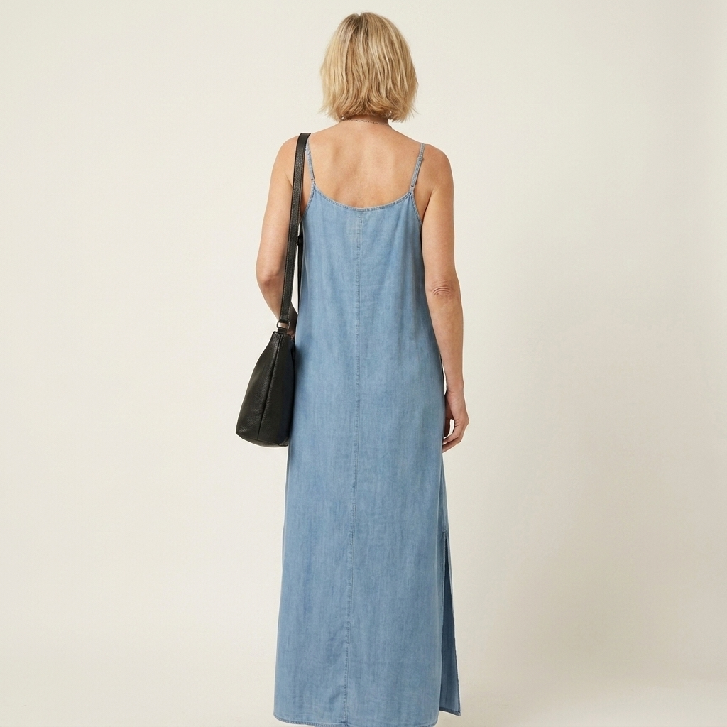 Azure | Maxi Dress with Side Slit